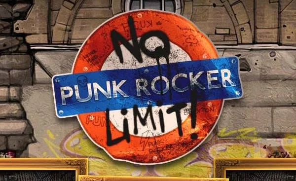 punk rocker slot logo